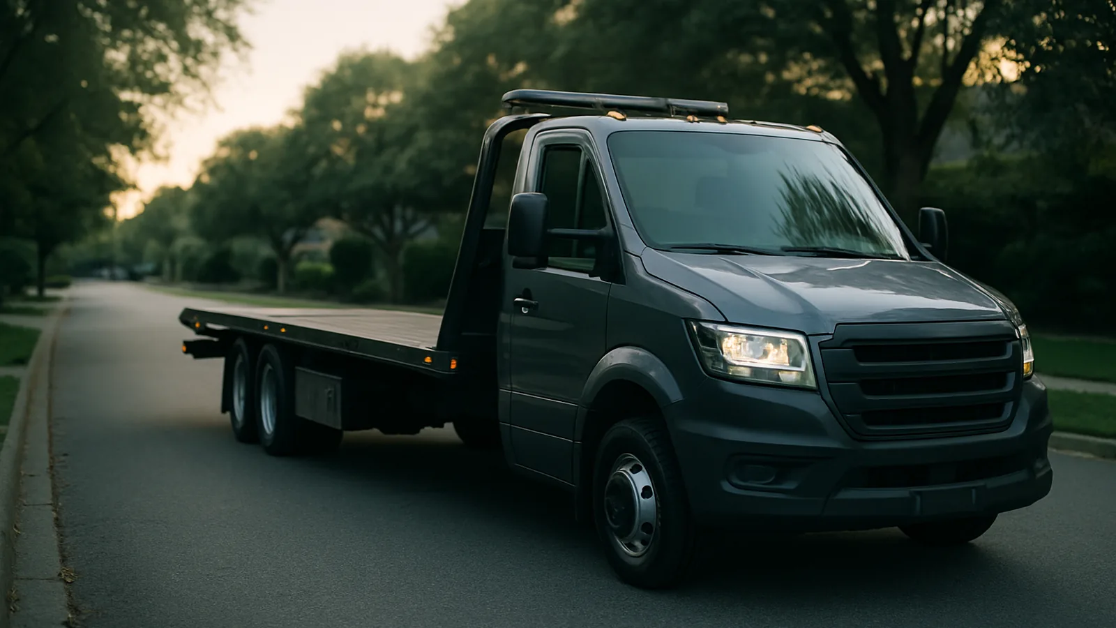 Tow truck ready for 24/7 towing and roadside assistance in Flower Mound, TX
