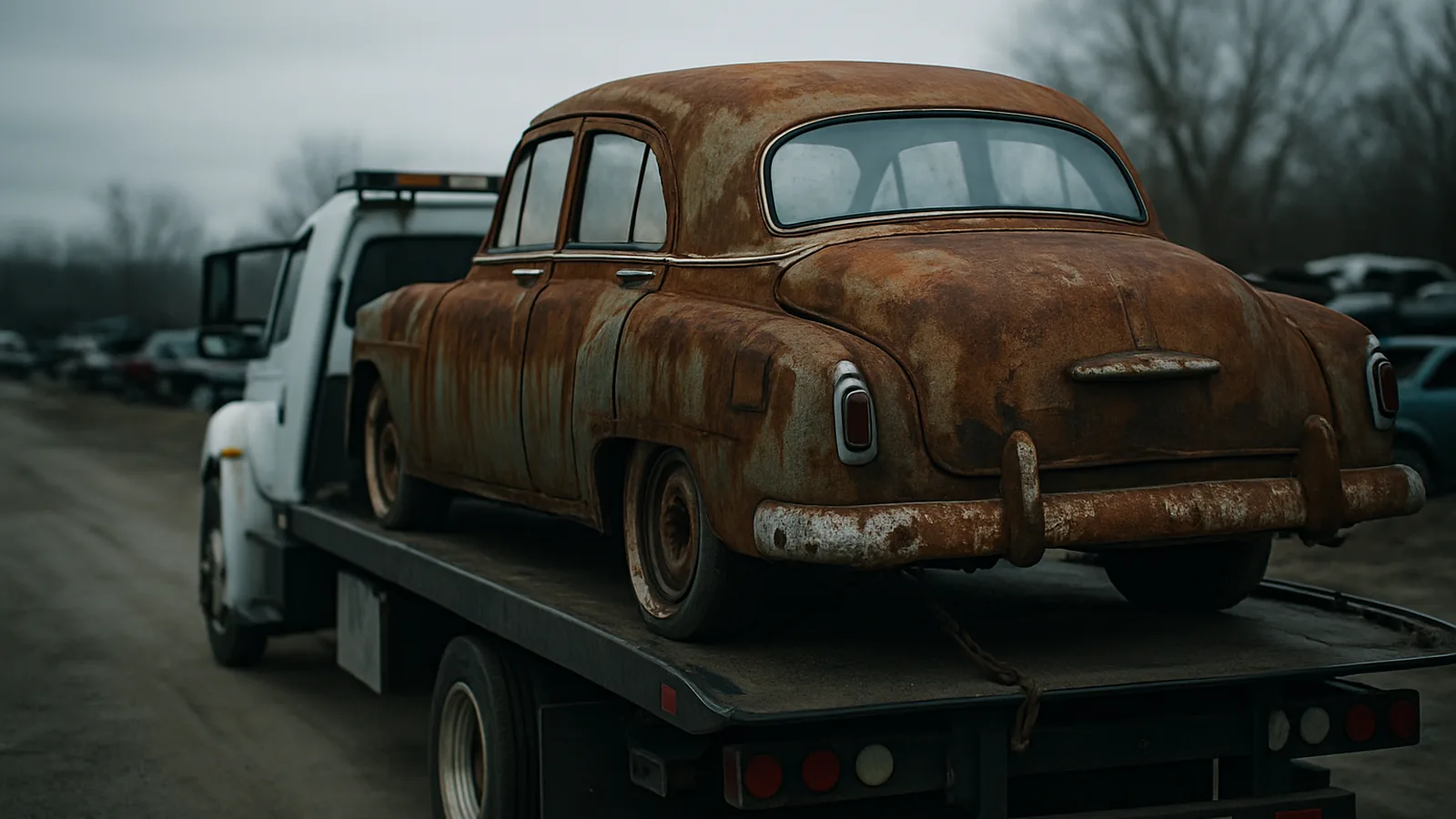 Junk Car Removal in Flower Mound, TX, 24/7 tow truck dispatch